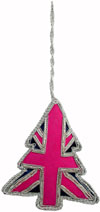 Hand Embroidered Christmas Decoration Holiday Decor Xmas Ornament from India