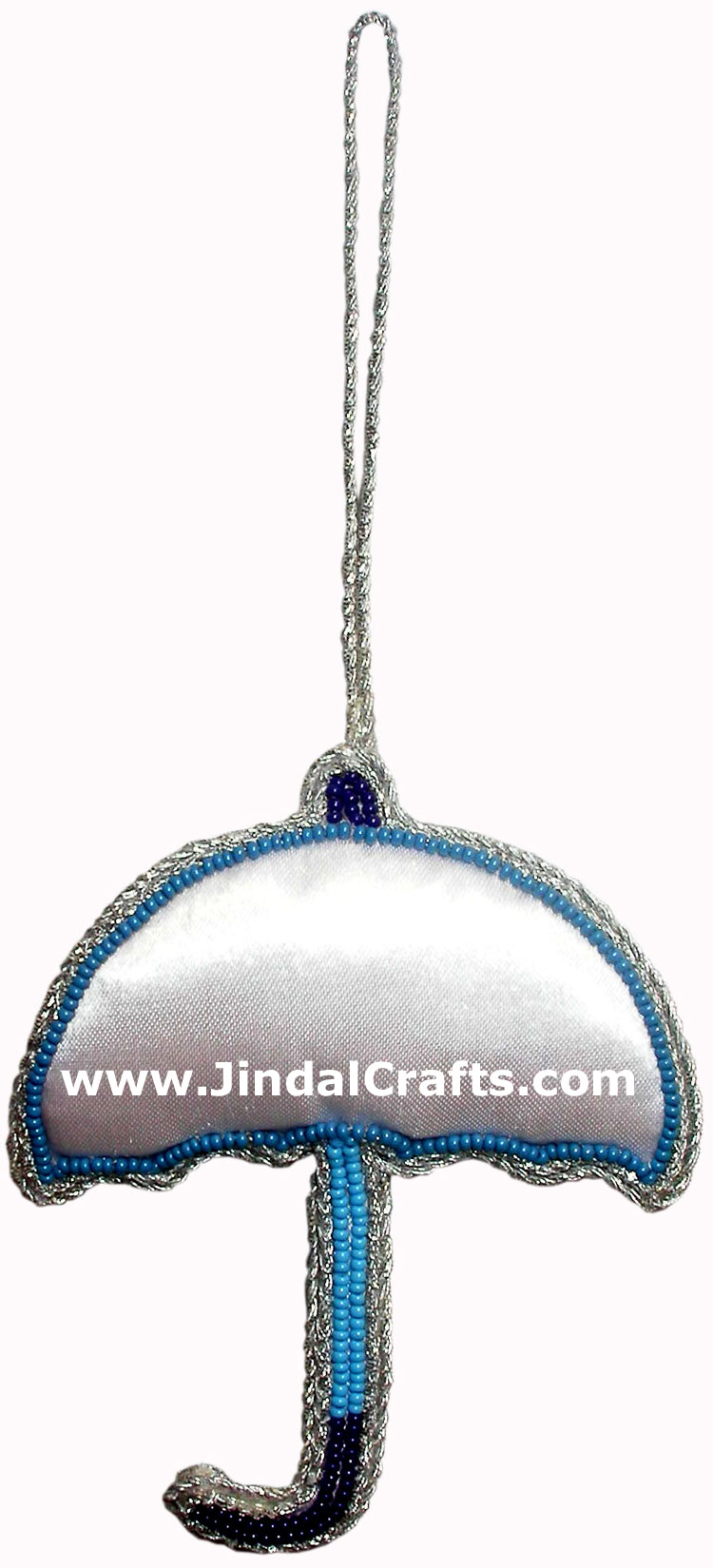 Hand Embroidered Beaded Zari Zardozi Christmas Ornaments Holiday Decoration Art