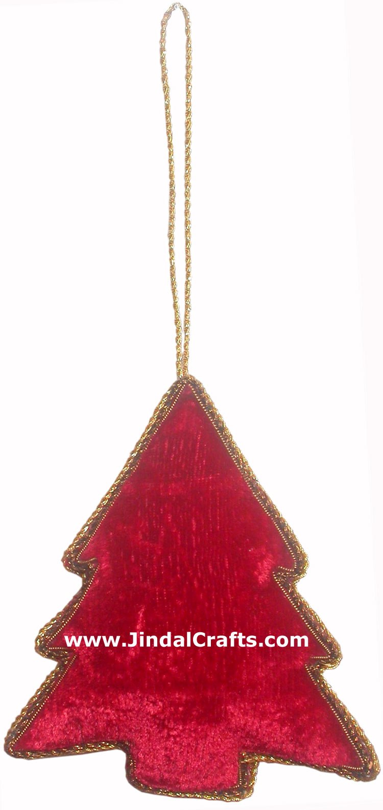 Hand Embroidered Beaded Zari Zardozi Christmas Ornaments Holiday Decoration Art