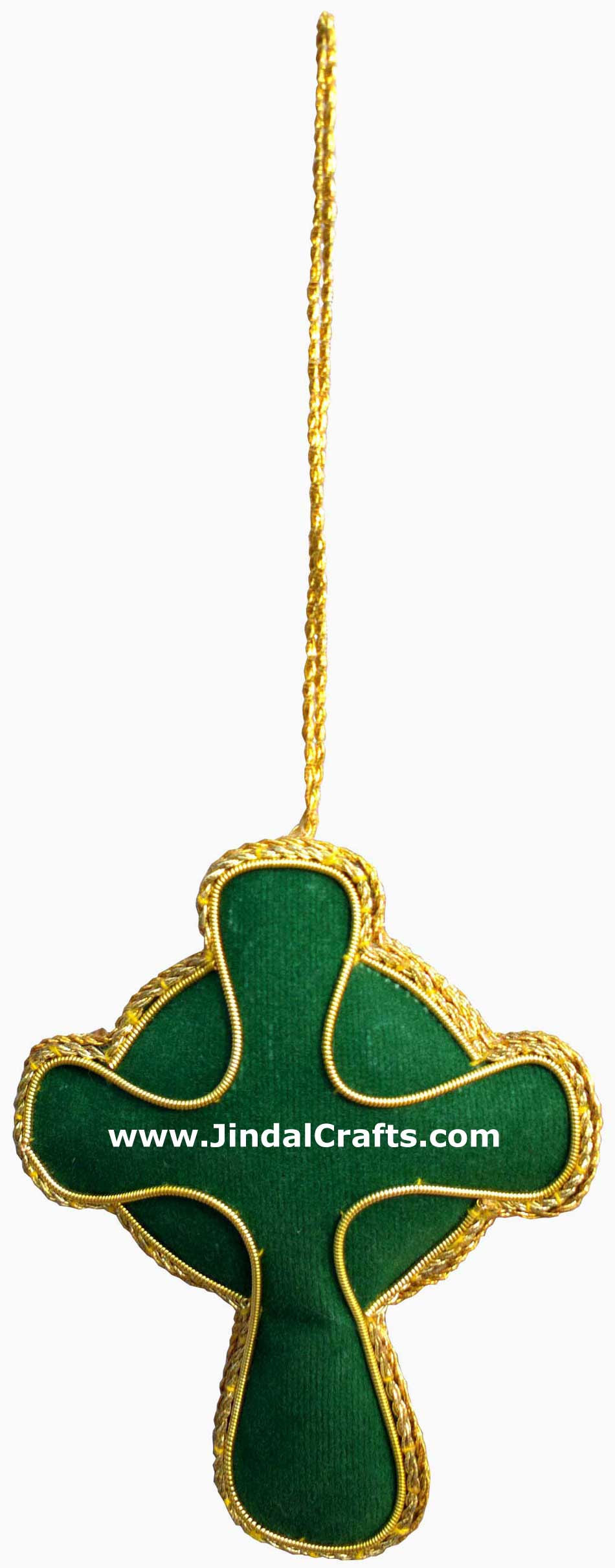 Irish Themed Hand Made Embroidered Christmas Ornaments Xmas Holiday Decorations