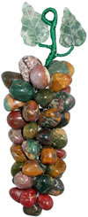Feng shui Stone Grapes Bunch for Business Growth Health