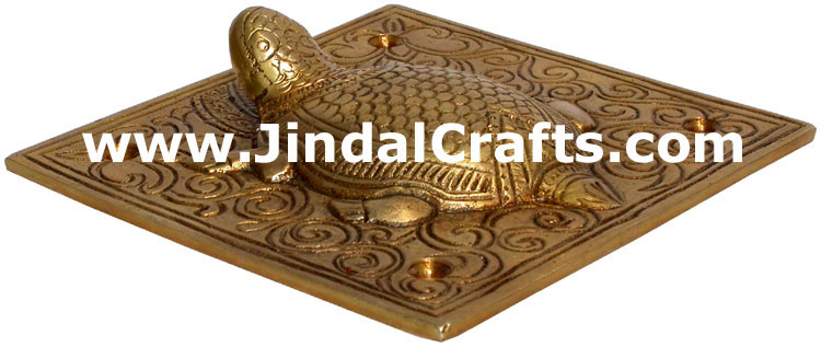 Turtle - Brass made hand crafted Turtle Feng Shui Art