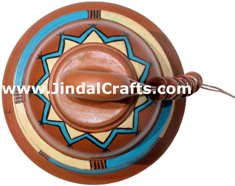 Terracotta Bell Hand made Warli Painting Traditional