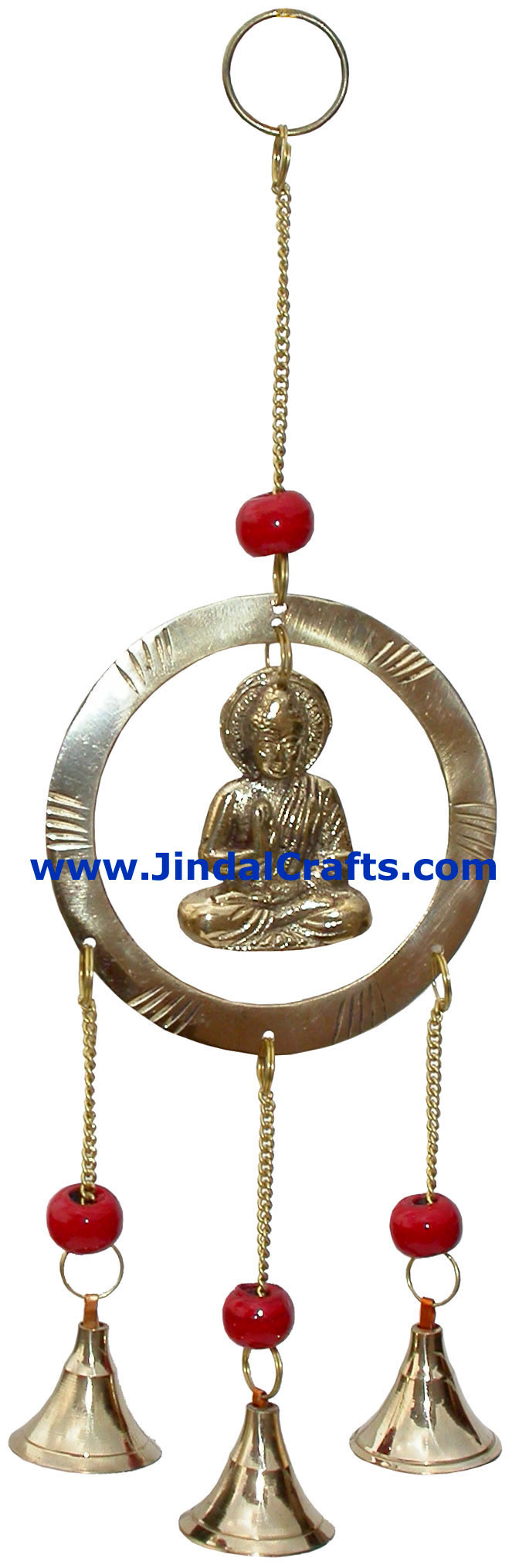 Wind Chime Bell - Brass Made Home Decoration Indian Art