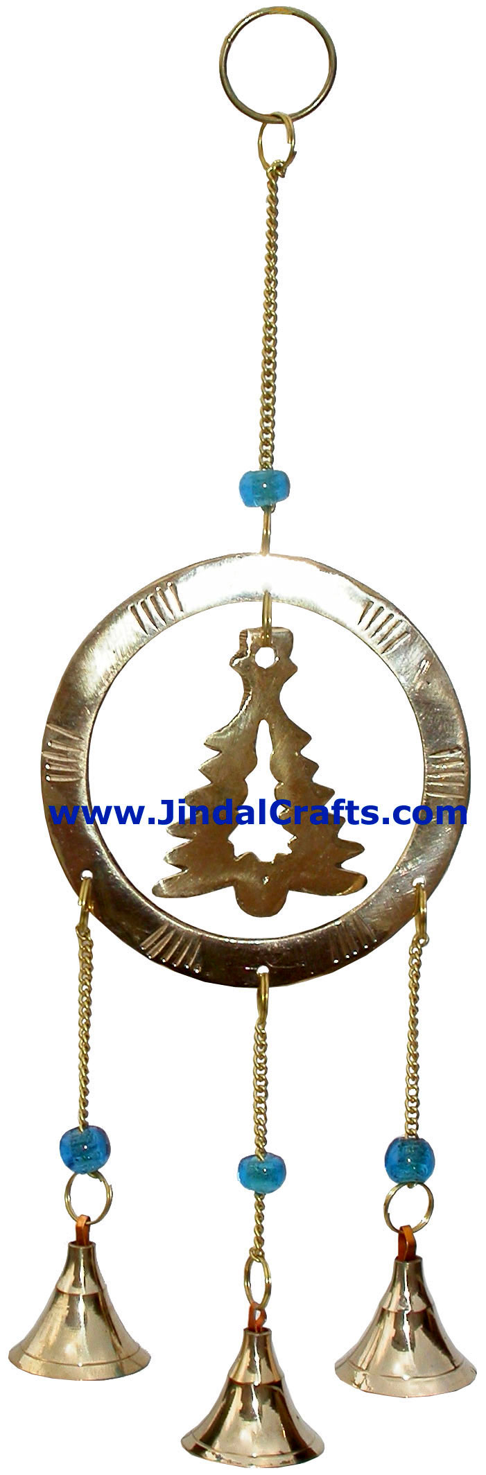Wind Chime Bell - Brass Made Home Decoration Indian Art