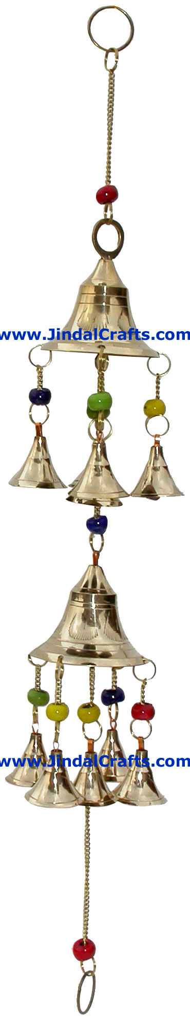 Wind Chime Bell - Brass Made Home Decoration Indian Art