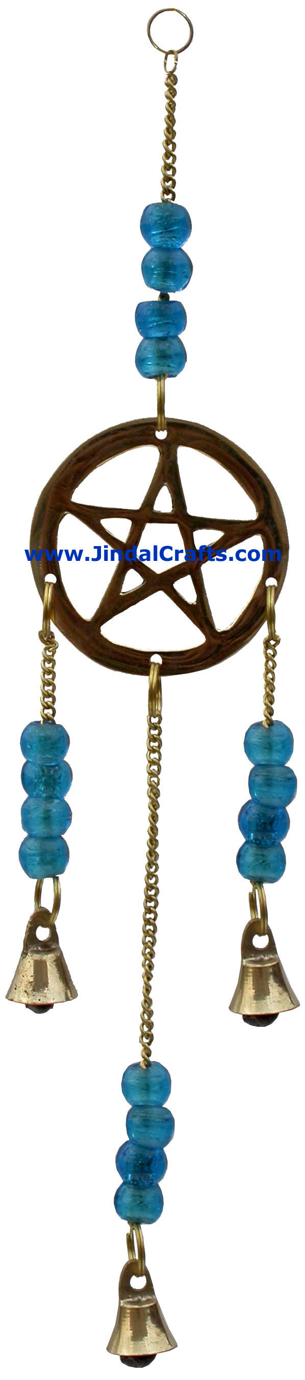 Wind Chime Bell - Brass Made Home Decoration Indian Art