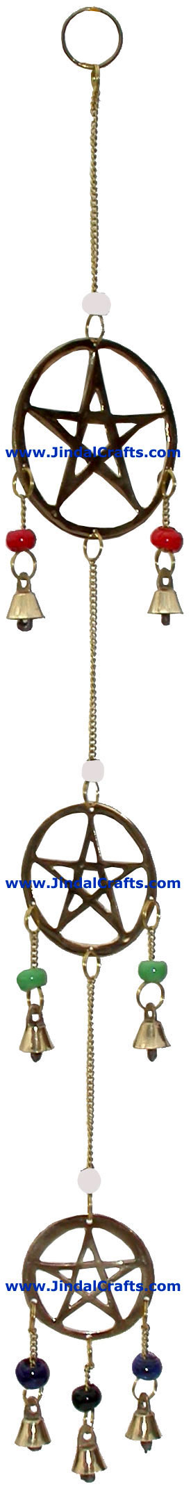 Wind Chime Bell - Brass Made Home Decoration Indian Art