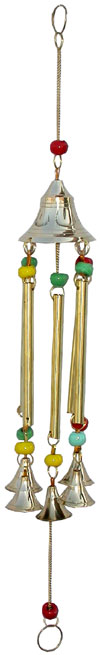 Brass Wind Chimes Handmade Home Decoration India Crafts