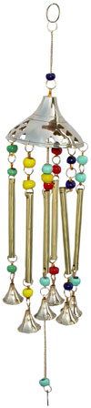 Brass Wind Chimes Handmade Home Decoration India Crafts