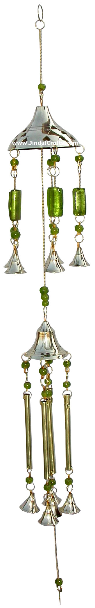 Wind Chimes Hanging Bells - Brass Beads Made Home Decoration Indian Handicrafts