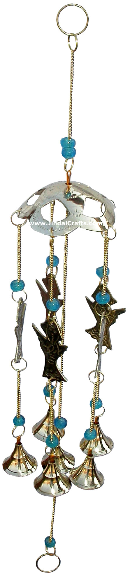 Wind Chimes Hanging Bells - Brass Beads Made Home Decoration Indian Handicrafts