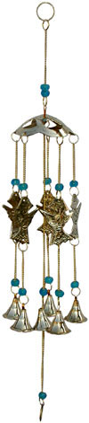 Wind Chimes Hanging Bells - Brass Beads Made Home Decoration Indian Handicrafts