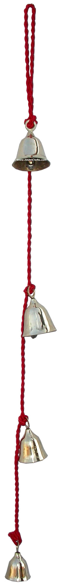 Wind Chimes Hanging Bells - Brass Beads Made Home Decoration Christmas Xmas Bell