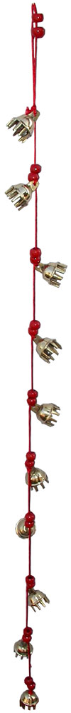 Wind Chimes Hanging Bells - Brass Beads Made Home Decoration Christmas Xmas Bell