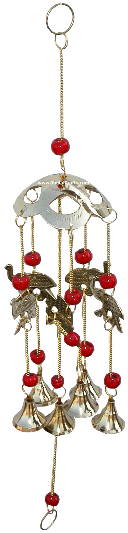 Wind Chimes Hanging Bells - Brass Beads Made Home Decoration Indian Handicrafts