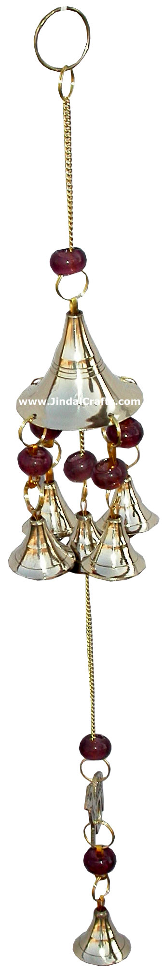 Wind Chimes Hanging Bells - Brass Beads Made Home Decoration Indian Handicrafts