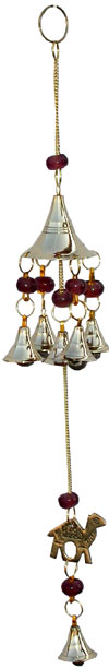 Wind Chimes Hanging Bells - Brass Beads Made Home Decoration Indian Handicrafts