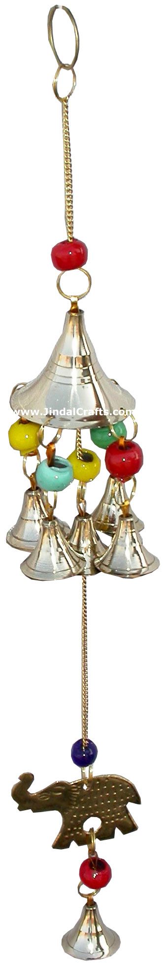 Wind Chimes Hanging Bells - Brass Beads Made Home Decoration Indian Handicrafts
