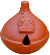 Magical Deepak - Terrcotta made Traditional Oil Diya