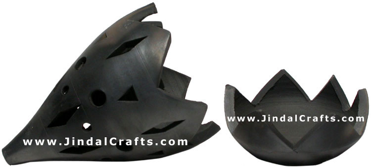 Candle holder Handmade Terracotta Traditional India Art
