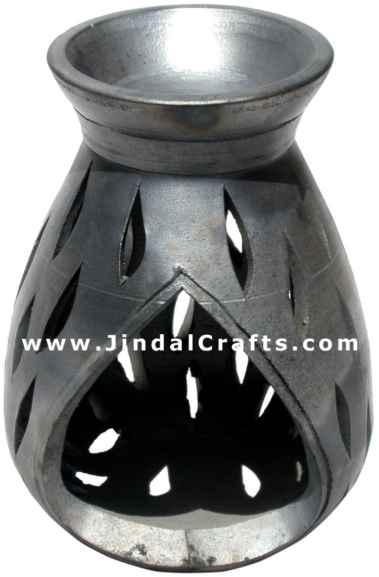 Oil Burner cum Candle holder - Handmade Terracotta Art