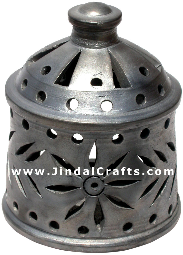 Candle holder Handmade Terracotta Traditional India Art