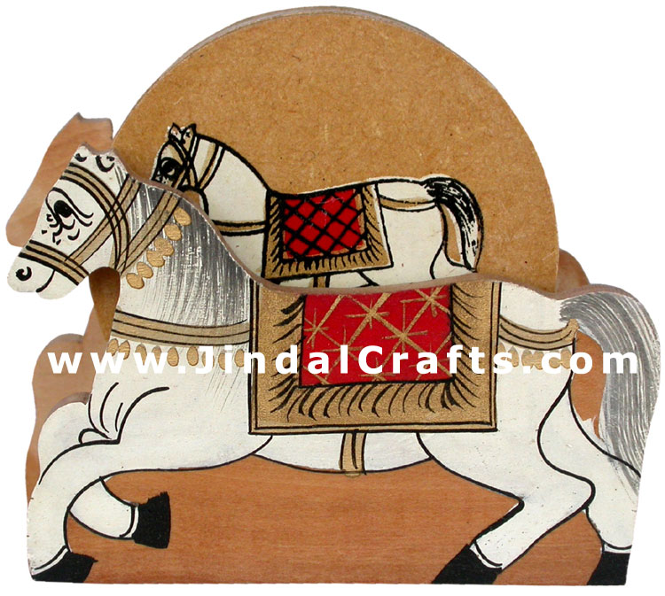 Drink Coasters - Hand Painted Wooden Traditional Art