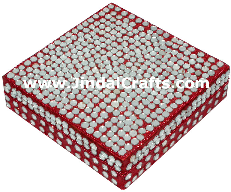 Lac Made Wedding Invitation Box India Crafts Handmade