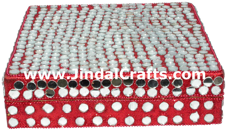 Lac Made Wedding Invitation Box India Crafts Handmade