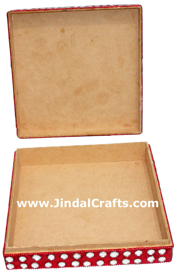Lac Made Wedding Invitation Box India Crafts Handmade