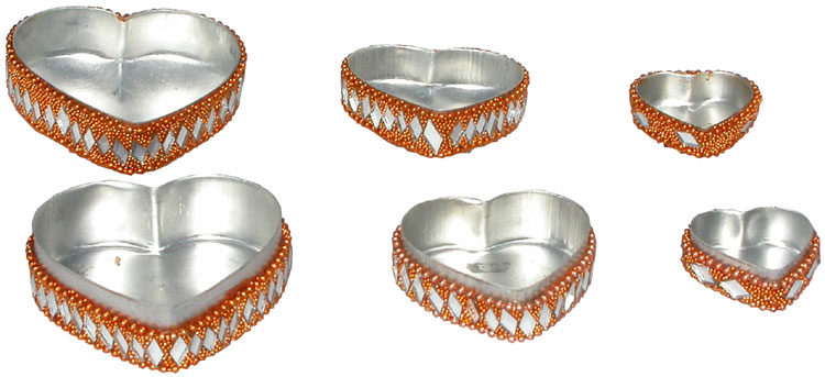 Set of Lac Boxes Traditional Hand Crafted India Gifts