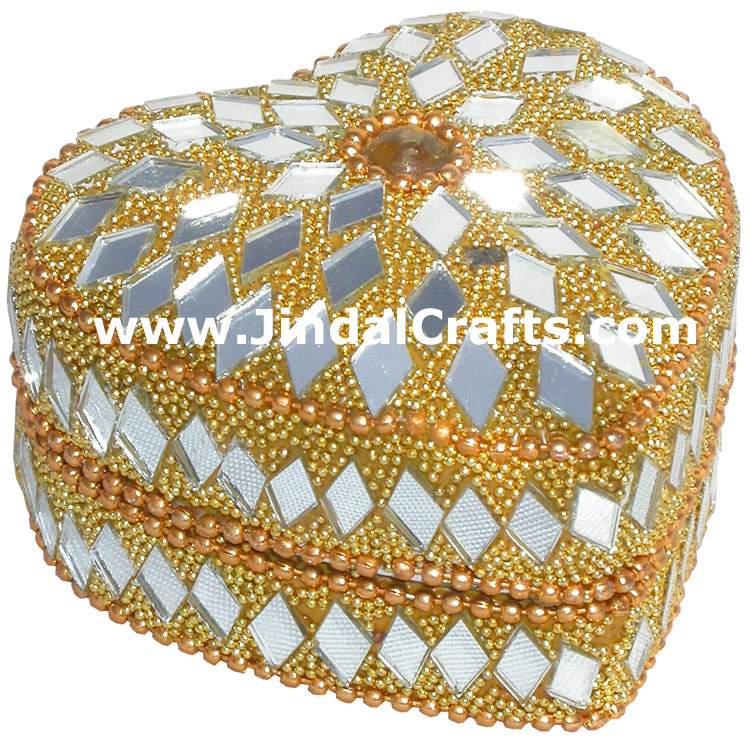 Set of Lac Boxes Traditional Hand Crafted India Gifts