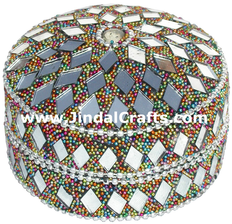Set of Lac Trinket Boxes Traditional Hand Crafted Gifts