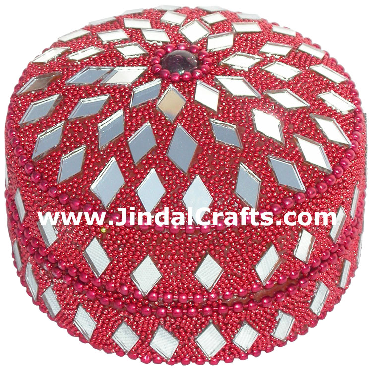 Set of Lac Trinket Boxes Traditional Hand Crafted Gifts