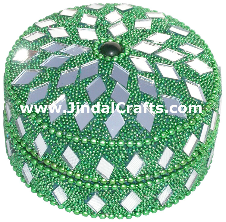 Set of Lac Trinket Boxes Traditional Hand Crafted Gifts