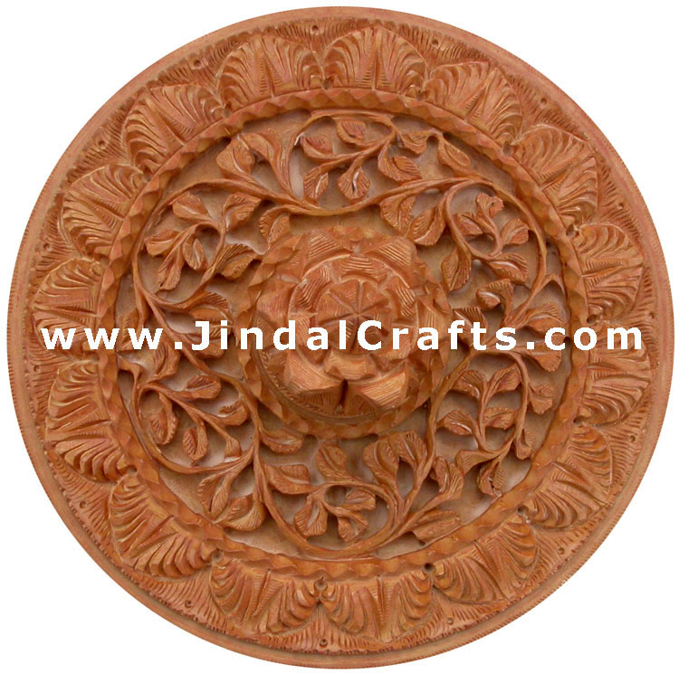 Hand Carved Jewelry / Multi Purpose Box Indian Wood Art