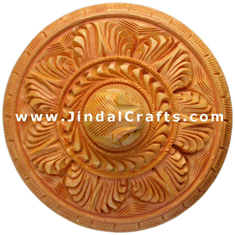 Hand Carved Multi Purpose Wooden Box India Fair Trade