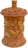 Hand Carved Multi Purpose Wooden Box India Fair Trade