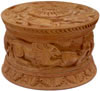 Hand Carved Wooden Multi Purpose Box India Fair Trade