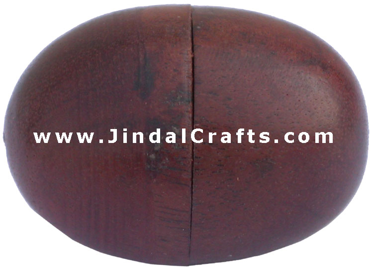 Hand Carved Wooden Multi Purpose Box India Fair Trade