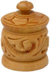 Tiny Wood Handcrafted Multipurpose Box Indian Carving