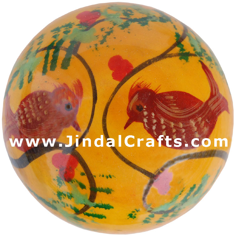 Hand Painted Wooden Utility Tiny Box Indian Handicrafts