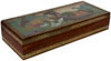 Hand Carved wood and Gemstone Dust Painting Box India