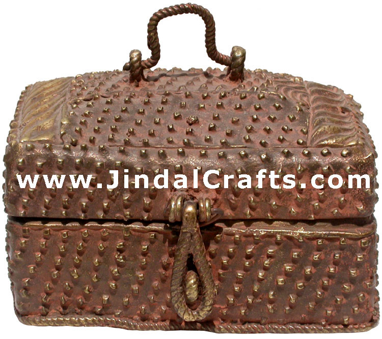 Masterpiece Brass Made Traditional Box from India