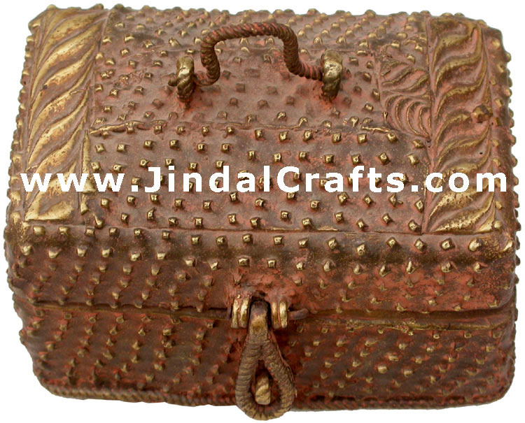 Masterpiece Brass Made Traditional Box from India