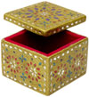 Handmade Lac Decorative Jewelry Box Indian Rich Crafts