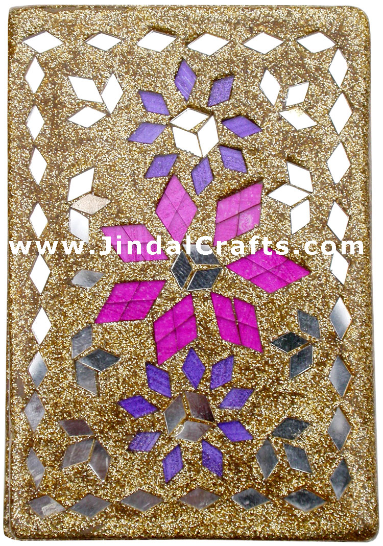 Handmade Lac Decorative Jewelry Box Indian Rich Crafts
