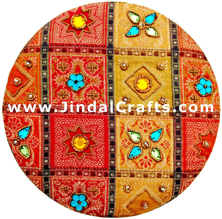 Jewelry Box - Hand Embroidered Designer Beaded Jari