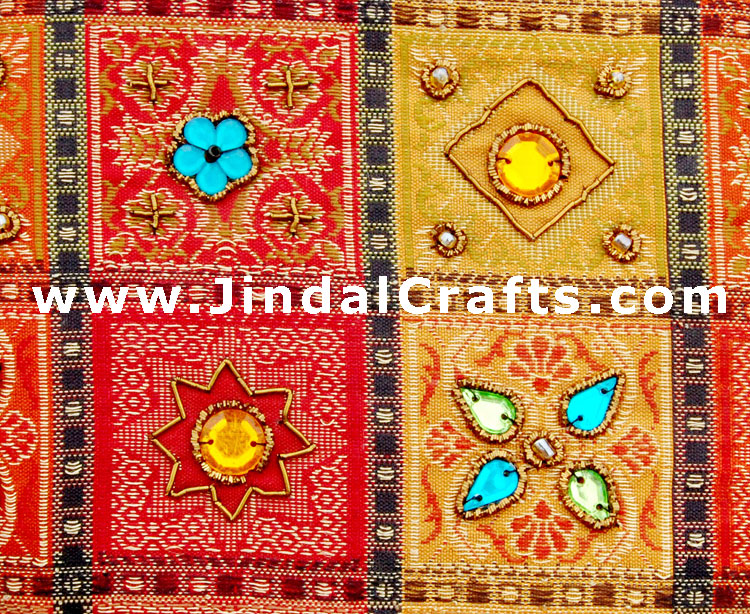 Jewelry Box - Hand Embroidered Designer Beaded Jari